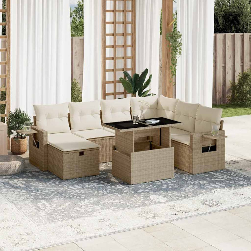 Ensemble de canapé de jardin Vidaxl