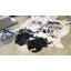 Tapis en peau de vache naturelle Altonya