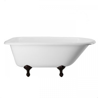 Heritage 60.5'' x 30'' Freestanding Soaking Cast Iron Bathtub