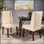 Chaise de salle à manger élégante en tissu avec assise confortable et fabrication durable pour les intérieurs modernes et traditionnels-1604375882