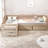 L-shaped Platform Bed with Three Storage Drawers-1735286075