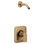 Ensemble de garniture de douche à une poignée Moen Genta Lx, pomme de douche et valve vendues séparément