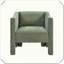 Fauteuil demi-tonneau de salon moderne-121321245