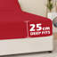 Leila Microfiber 25cm Deep Pocket Fitted Bed Sheet-173028904-157010227