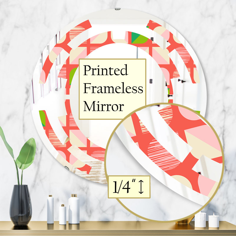 Miroir mural Space, H 31,5 po x l po