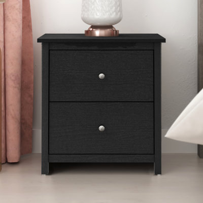 Isenbert 21.9" W 2-Drawer Nightstand