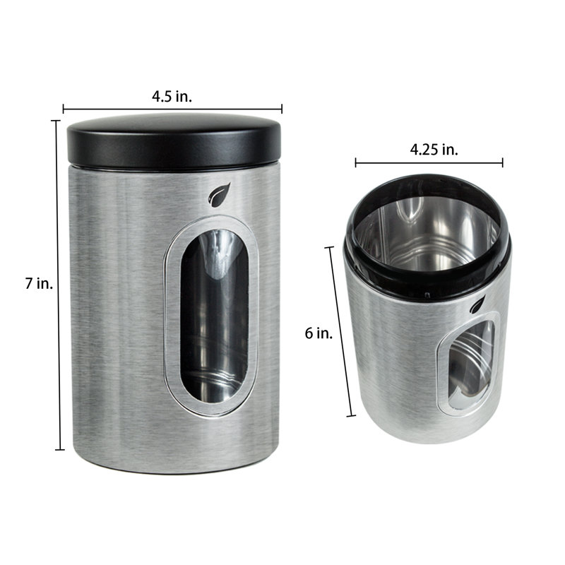 Metal Canister - Set of 3