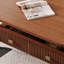 Table basse ovale de style rétro