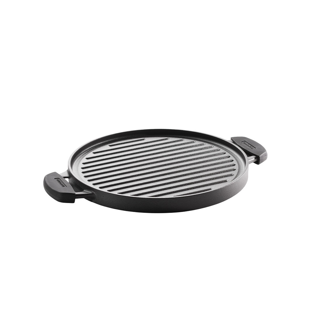 Tramontina Pre-seasoned Cast Iron Double Sided 2 in 1 Griddle Pan