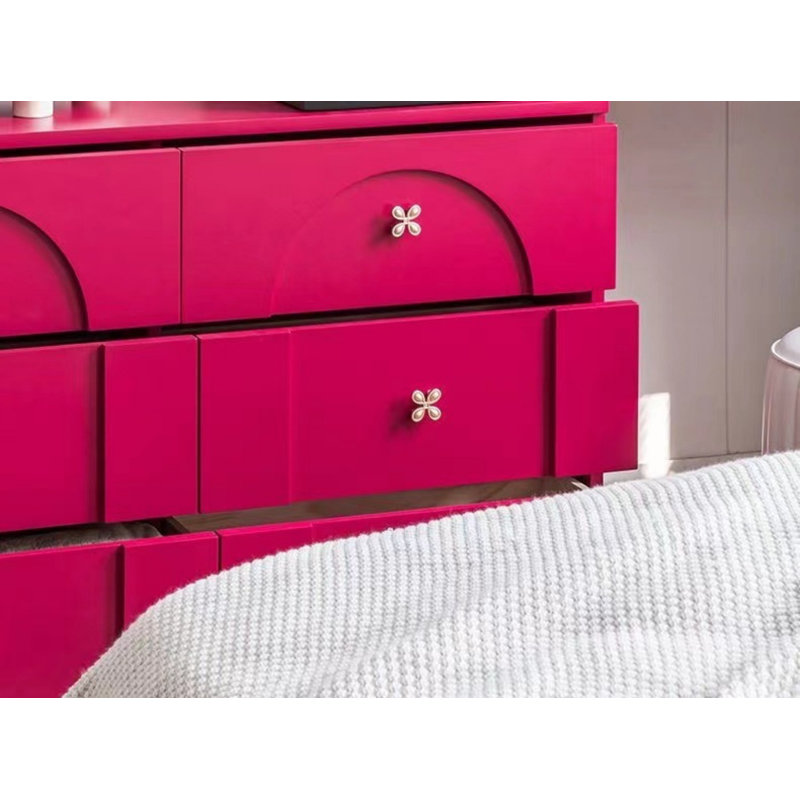 Commode simple multicolore