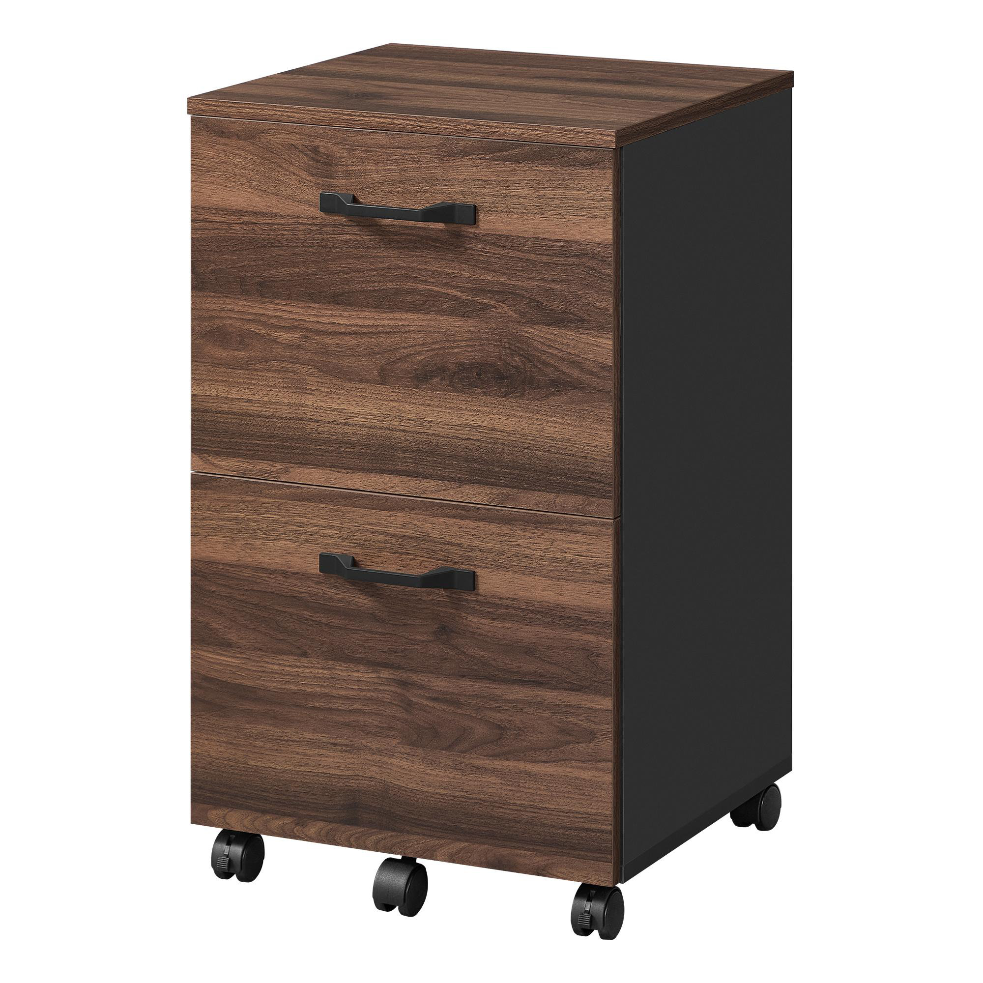 Millwood Pines Cambrie 2-Drawer Mobile Vertical Filing Cabinet & Reviews (Walnut please!)