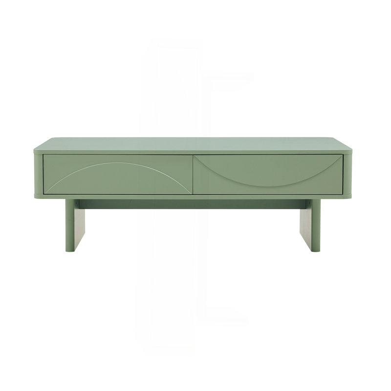 Ella 47" Coffee Table, Sage Green