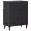 Solid Wood Rectangle Accent Cabinet