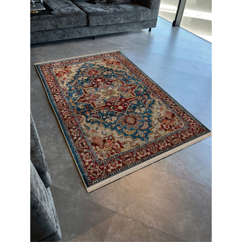 Tapis rectangulaire Darieon, Tapis de couloir 3 pi 4 po x 9 pi 11 po