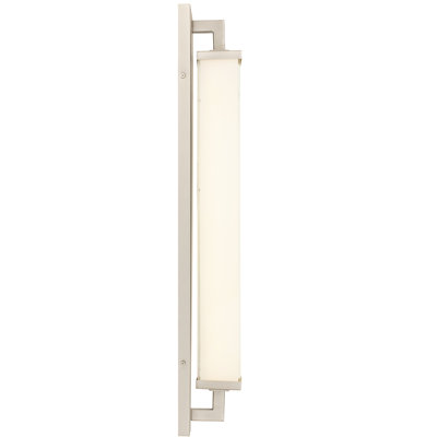 Brushed Nickel Integrated Led 28-Inches Bathroom Vanity Bar, Energy-Smart Maintenance-, 1750 Lumens 20W, Dual Mount For Different Setups, 3 Color Temperature 3000K 4000K 5000K, Dimmable, Easy To