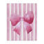 Chic chic sur toile à rayures roses, design par Camila Juncos-195268611