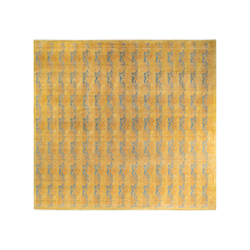 Classic One-of-a-Kind 11' 9" X 12' 3" Hand Knotted Area Rug