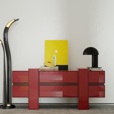 Italian-style modern and simple sideboard