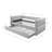 Luxurious 1Pc Modern Daybed Pull Out Trundle Button Tufted Nailhead Trim Bedroom Living Room Furniture Gold Finish-593272391