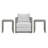 Aura 3 Piece Outdoor Patio Wicker Rattan Set-362648508
