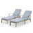 Blue Cushion/Light Brown Frame is out of stock