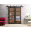 Porte de grange en bois manufacturé massif 2466 2466-93660588-93660596