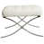 White Genuine Leather