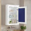 Armoire de rangement murale avec miroir et tablette réglable-63986006