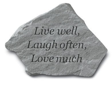 Efrem Weather Resistant Concrete People Stepping Stone