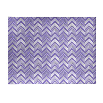 Chenille Chevron Indoor Rug