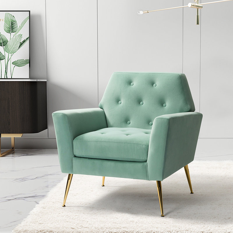 Fauteuil capitonné de 30,59 po de largeur