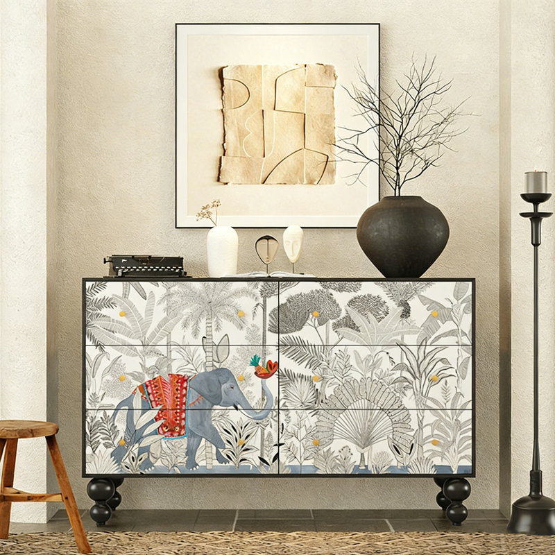 American Retro Minimalist Style Sideboard