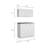 Perseus 2-pc Kitchen Cabinet Set includes Countertop base unit and wall mounted Cupboard