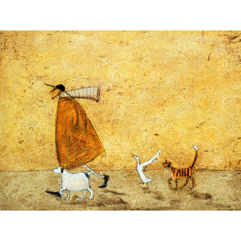Ernest, Doris, Horace et rayures, H 18 po x l 24 po