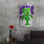 Art mural en métal Winston Porter «Purple Hearts» par Lovitude-1429829441