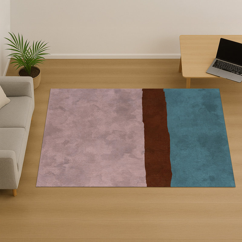 Abstract Area Rug, Rectangle 140 x 200 cm