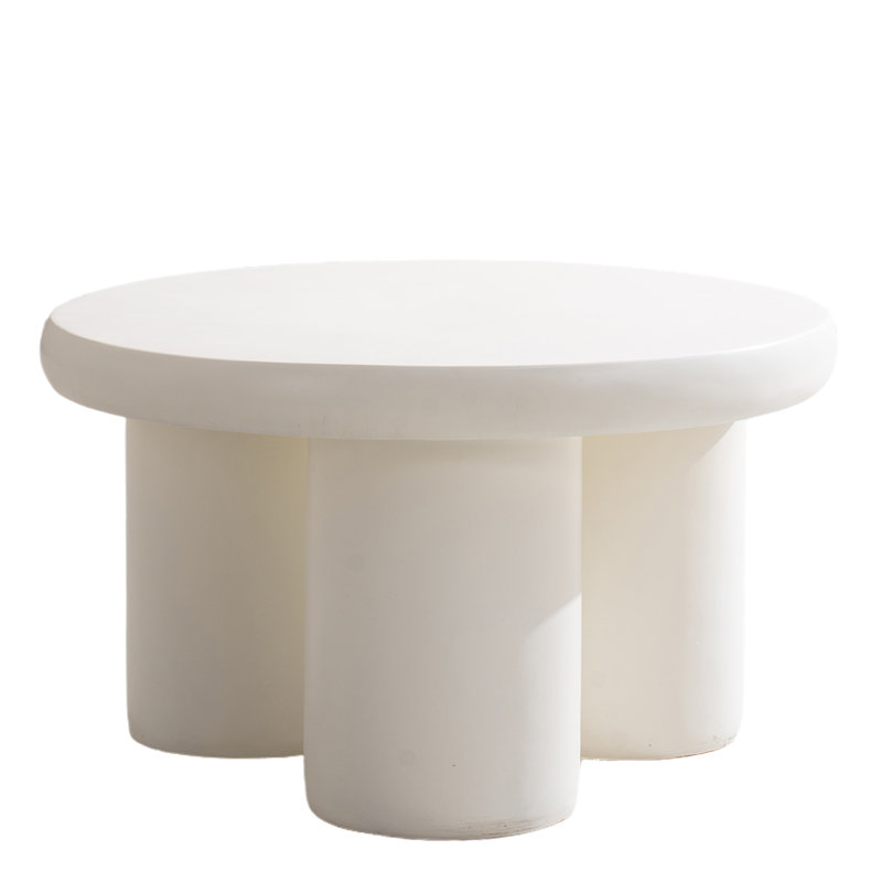 Round Magnesium Oxide Coffee Table