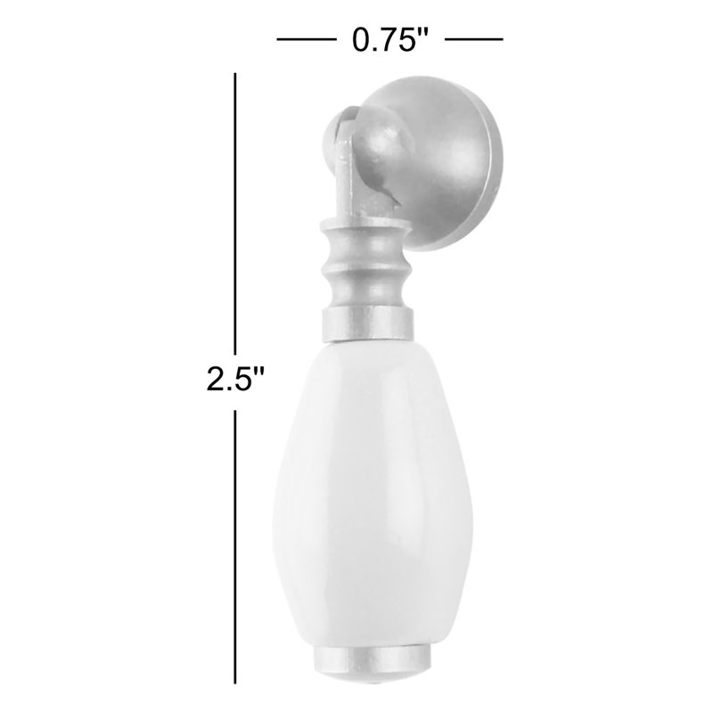 Oversized 2 1/2" Length Novelty Knob Multipack, Blue