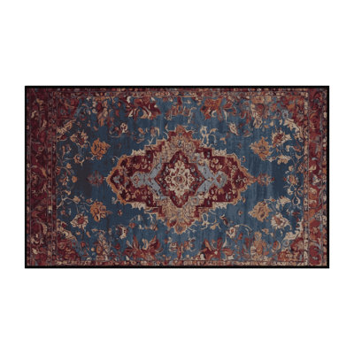Tapis noir lavable à la machine