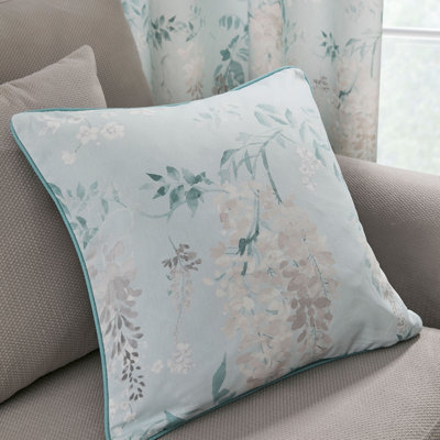 Ember Floral Square Cushion Cover