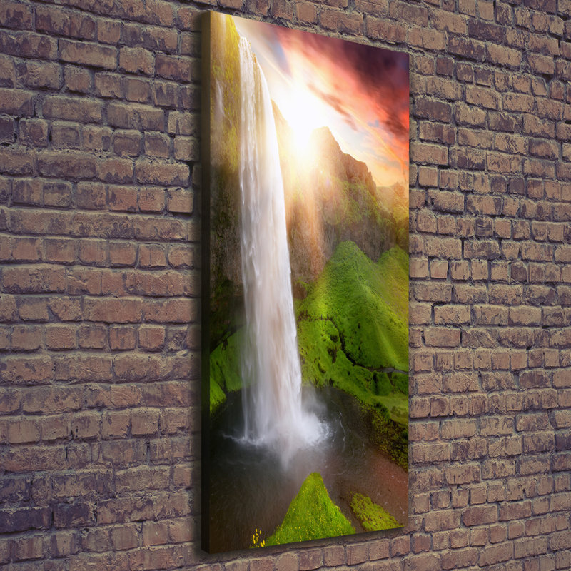 Waterfall - Wrapped Canvas Print