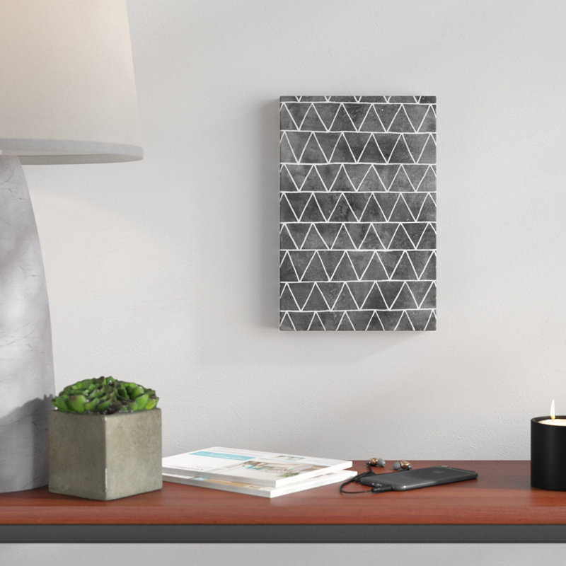 «Modern Monicol II», peinture sur toile, H 12 po x l 8 po