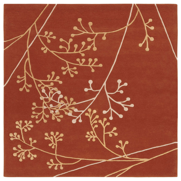 Soho Hand Tufted Wool Floral Rug