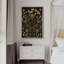 Abstrait botanique rétro, illustrations florales de papillons botaniques sur-99141864-99141863