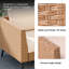 Ensemble de meubles de patio modulaire d'extérieur 6 pièces avec coussins et boîte de rangement