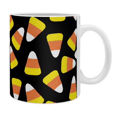 Grande tasse à café en céramique à grain de maïs lisa argyropoulos