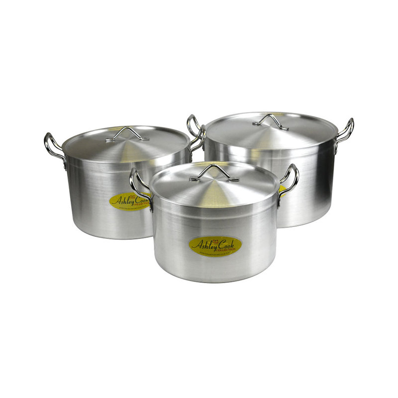 Sterling Ventures 3 Piece Aluminum Cookware Set