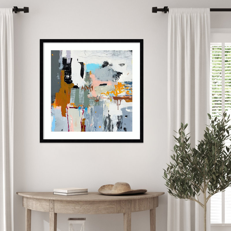«Sebastopol» par Jeffrey Tover, reproduction d'art encadrée sur bois, 25x25