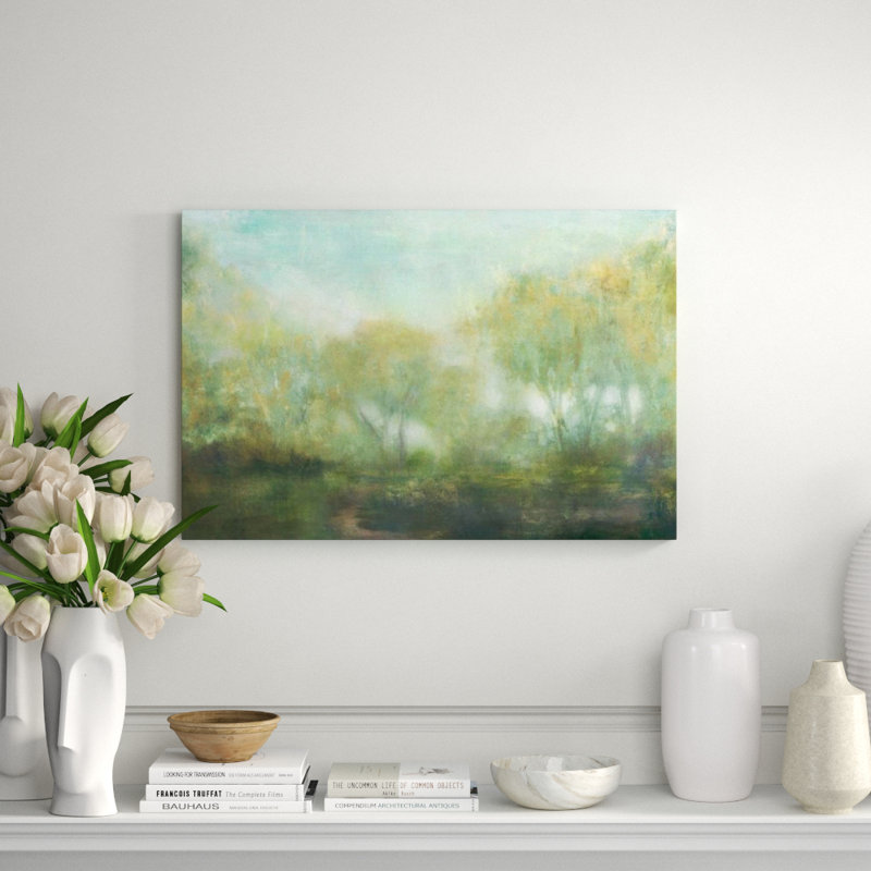 Shades Of Dawn Painting by Emma McCartney, 24" H x 36" W x 1.5" D, Outdoor