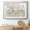 Neutral Spring - Matted and Framed Under Acrylic Glass, Large Living Room Wall Art